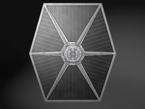 Star Wars Tie-Fighter V1 3D Model