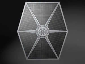Star Wars Tie-Fighter V1 3D Model