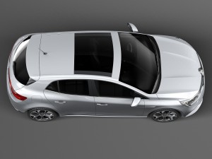 Renault Megane 2016 Modèle 3D