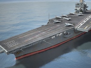 Uss Enterprise CVN-65 Carrier 3D Модель