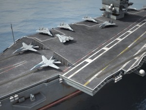 Uss Enterprise CVN-65 Carrier 3D Модель