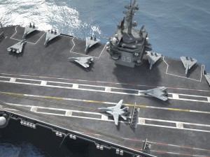 Uss Enterprise CVN-65 Carrier 3D Модель