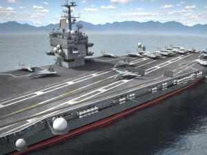 Uss Enterprise CVN-65 Carrier 3D Модель