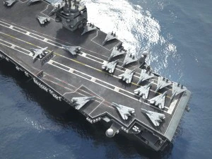 Portador Uss Enterprise CVN-65 Modelo 3D