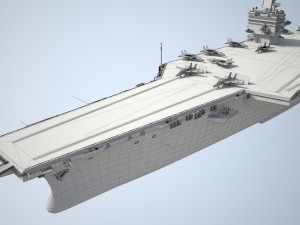 Uss Enterprise CVN-65 Carrier 3D Модель