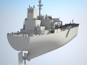 Oil Tanker Ship Evergreen State 3D मॉडल