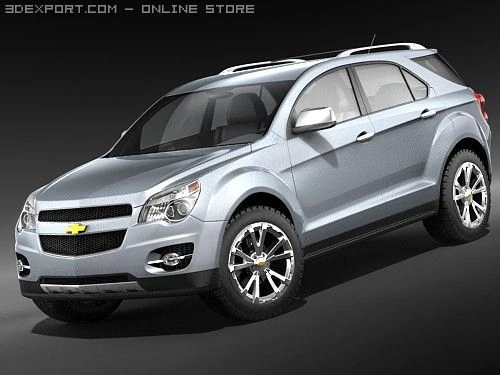 Chevrolet Equin&oacute;cio 2010 Modelo 3D .c4d .max .obj .3ds .fbx .stl .blend 