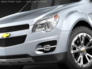 Chevrolet Equinox 2010 3D Model