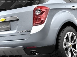 Chevrolet Equinox 2010 3D Model