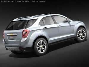 Chevrolet Equinox 2010 3D Model