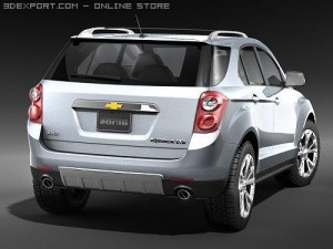 Chevrolet Equinox 2010 3D Model