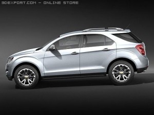 Chevrolet Equinox 2010 3D Model