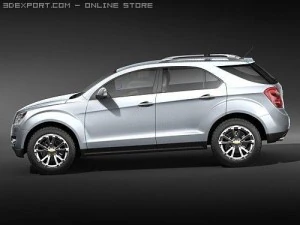 Chevrolet Equin&oacute;cio 2010 Modelo 3D