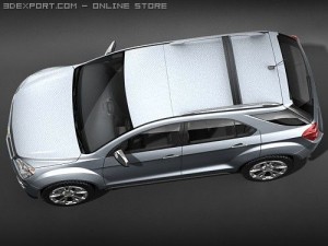 Chevrolet Equinox 2010 3D Model