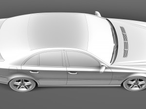 Mercedes-Benz E55 AMG W211 2002-2009 Modelo 3D