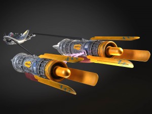 Star Wars Anakins Pod Racer 3D 模型