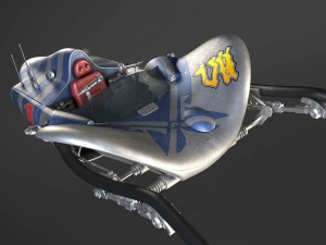 Star Wars Anakins Pod Racer Modello 3D