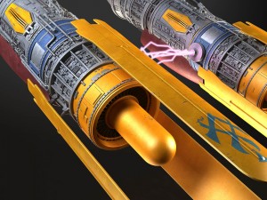 Star Wars Anakins Pod Racer Modello 3D