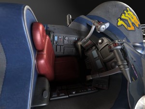 Star Wars Anakins Pod Racer Modello 3D