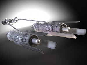 Star Wars Anakins Pod Racer Modello 3D