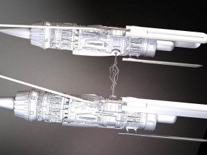 Star Wars Anakins Pod Racer Modello 3D