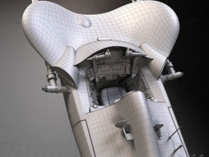 Star Wars Anakins Pod Racer Modello 3D