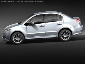 Suzuki SX4 Sedan 3D Model