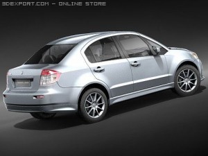 Suzuki SX4 Sedan 3D Model