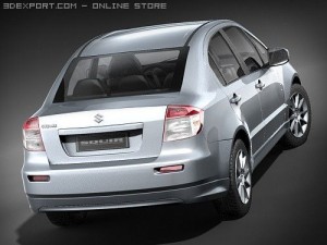 Suzuki SX4 Sedan 3D Model