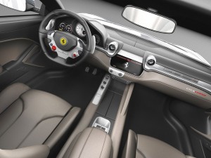 Ferrari GTC4 Lusso 2017 3D Model