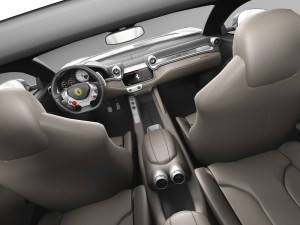 Ferrari GTC4 Lusso 2017 3D Model