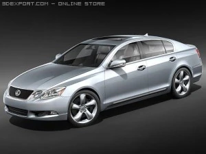 Lexus GS 350 2009 Modelo 3D