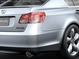 Lexus GS 350 2009 3D Модель