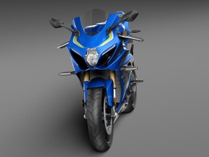 Suzuki GSX-R1000 2016 3D-Modell
