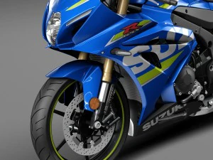 Suzuki GSX-R1000 2016 3D Model