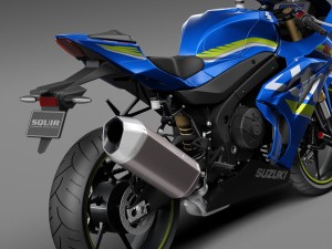 Suzuki GSX-R1000 2016 3D-Modell