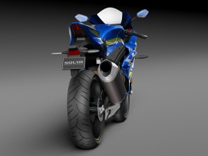 Suzuki GSX-R1000 2016 3D-Modell