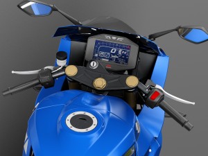 Suzuki GSX-R1000 2016 3D-Modell
