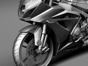 Suzuki GSX-R1000 2016 3D Model