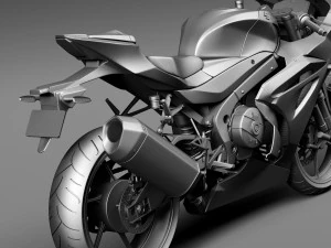 Suzuki GSX-R1000 2016 3D Model