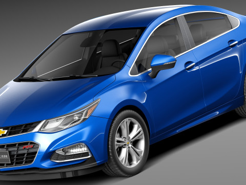 Chevrolet Cruze Sedan 2016 3D Model