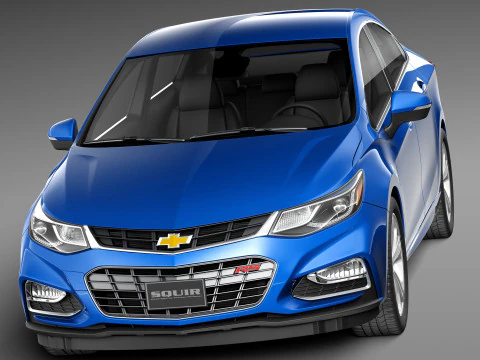 Chevrolet Cruze Sedan 2016 3D Model