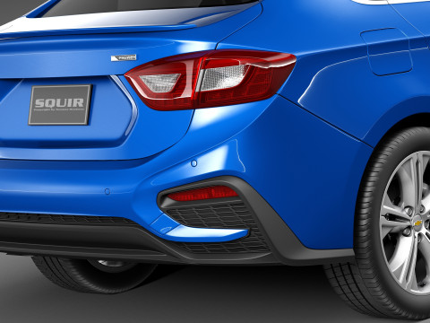 Chevrolet Cruze Sedan 2016 Modelo 3D