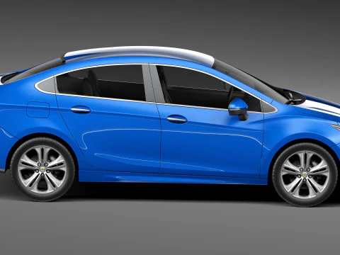 Chevrolet Cruze Sedan 2016 3D Model