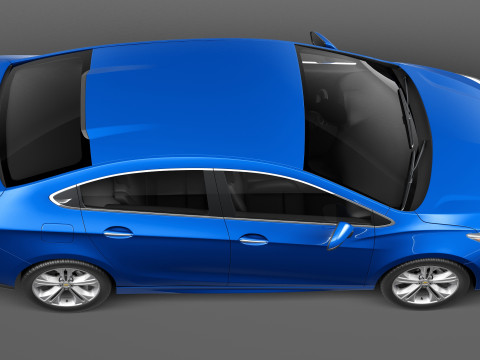 Chevrolet Cruze Sedan 2016 Modelo 3D