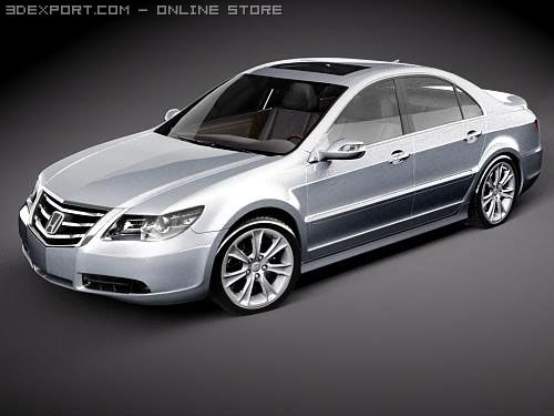 honda legend 2009 3D Модель