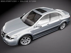 Honda Legend Sedan 2009 3D Model