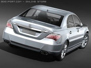 Honda Legend Sedan 2009 3D Model