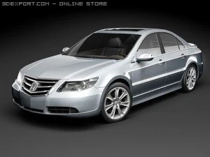 Honda Legend Sedan 2009 3D Model