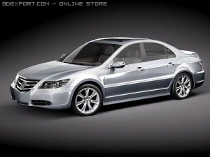 Honda Legend Sedan 2009 3D Model